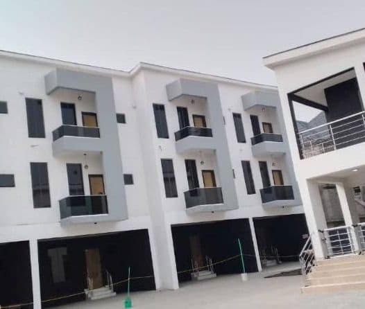 Terrace duplexes delivered by Dozek Group in the Lekki corridor, Lagos